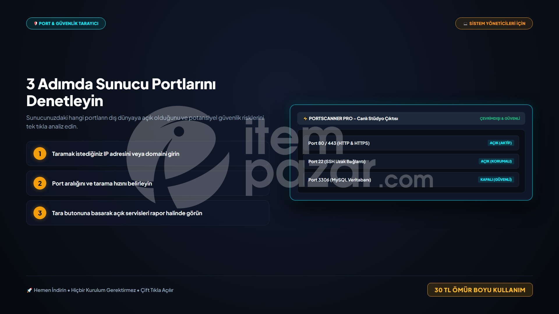 LisansArena PortScanner Pro | Script