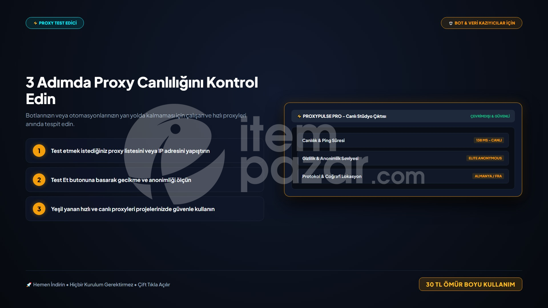 LisansArena ProxyPulse Pro | Script