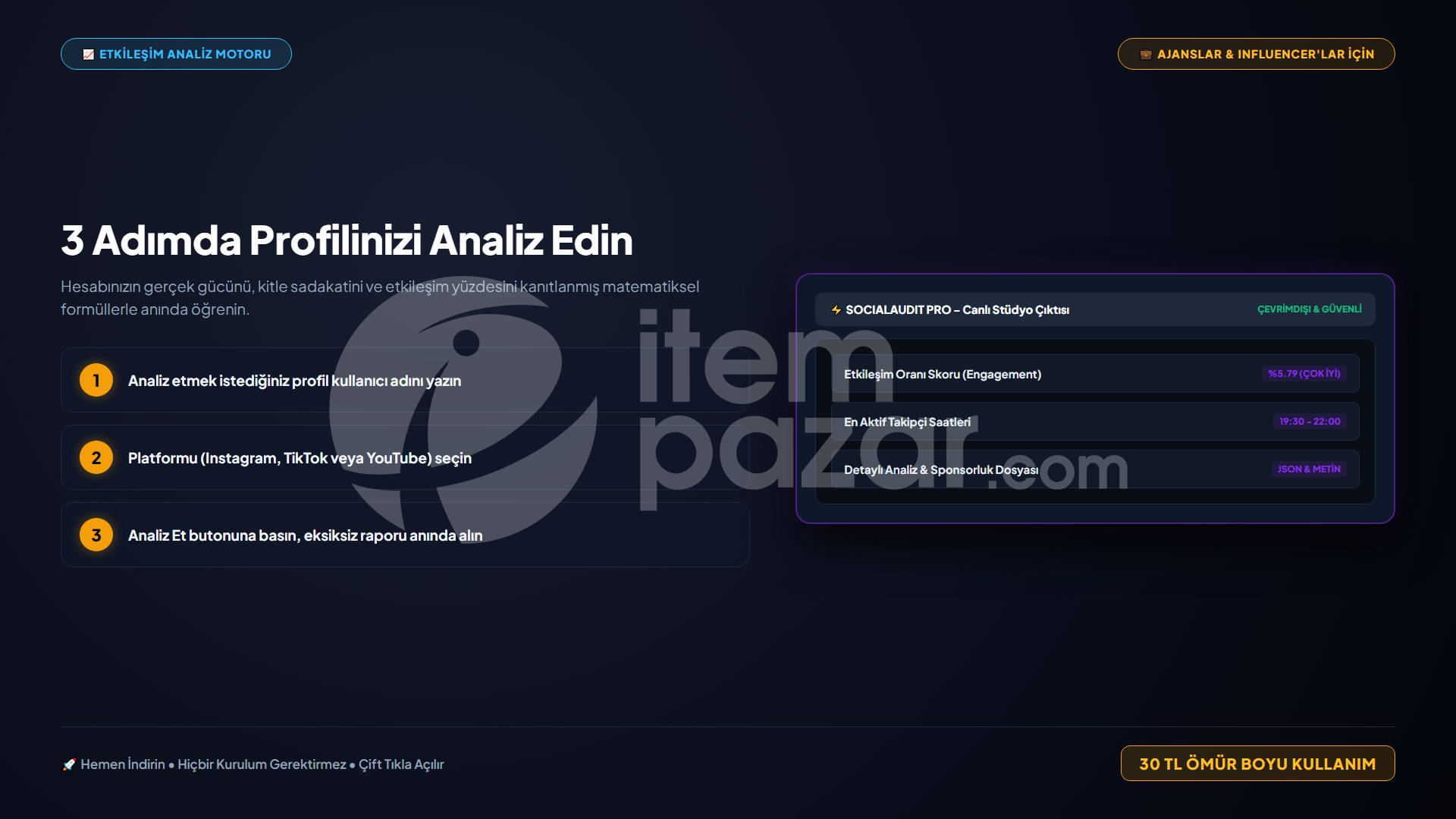 LisansArena SocialAudit | Script