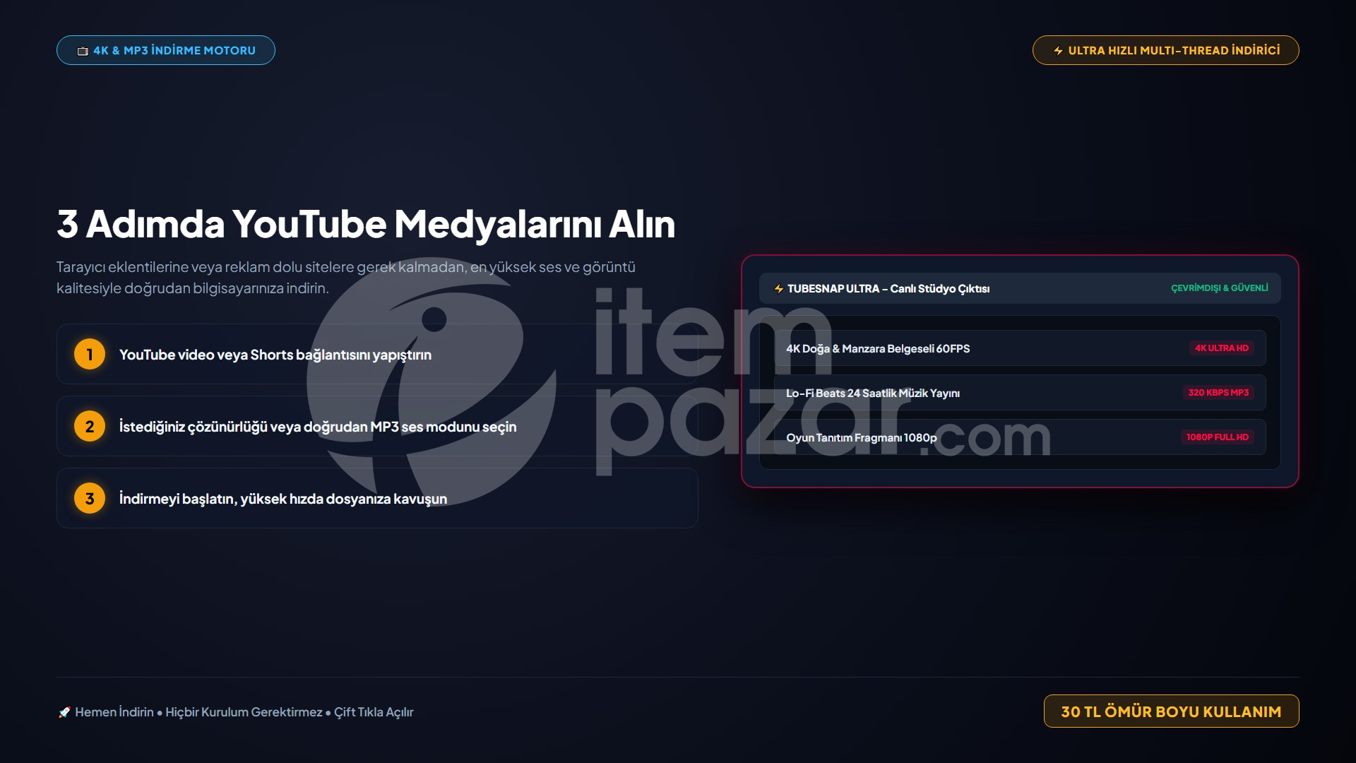 LisansArena TubeSnap | Script