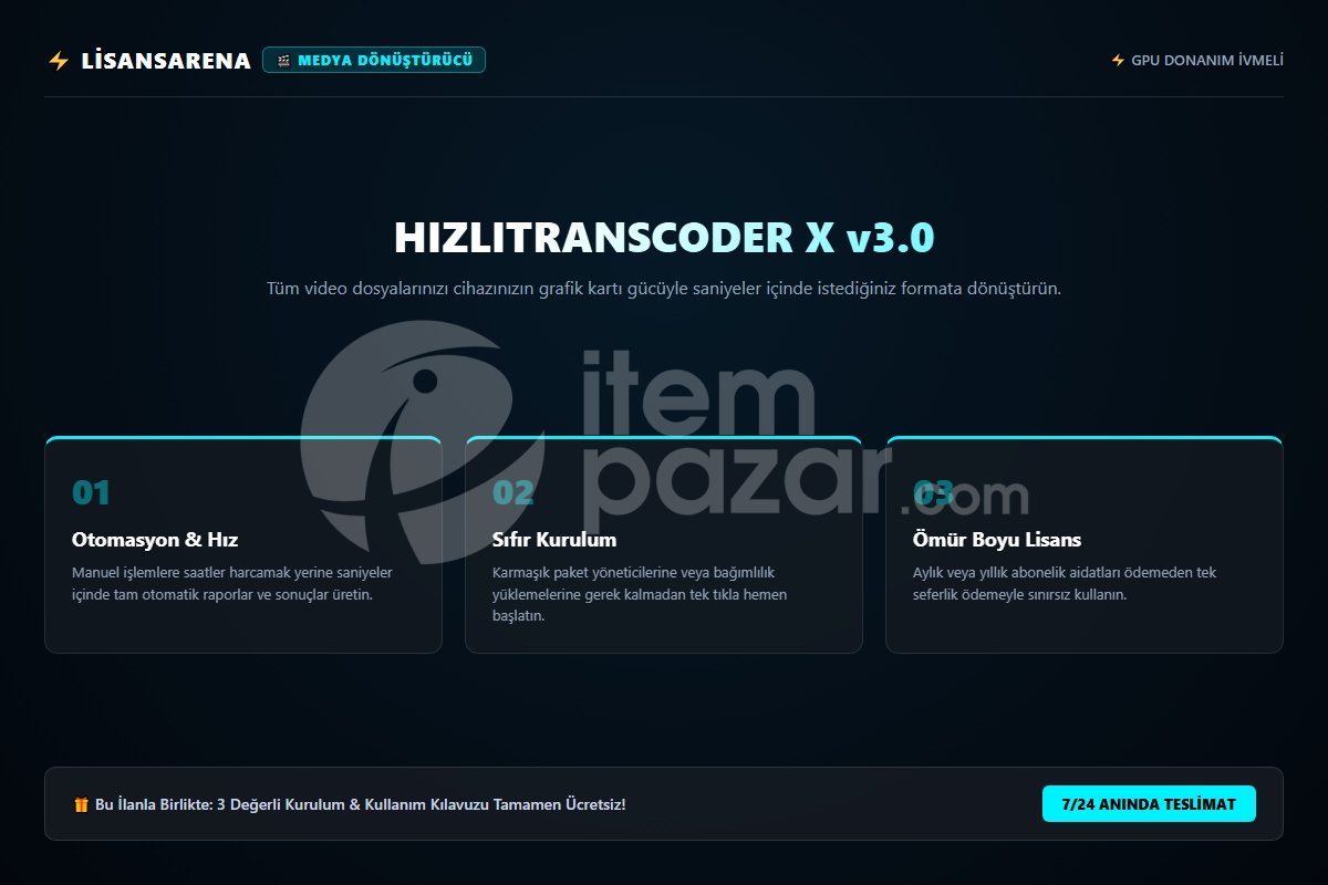 LisansArena VideoConvert Pro | Script