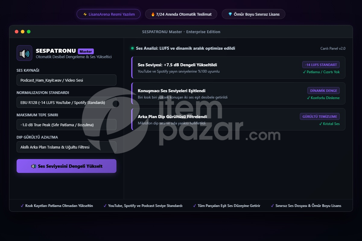 LisansArena VolumeMax Pro | Script