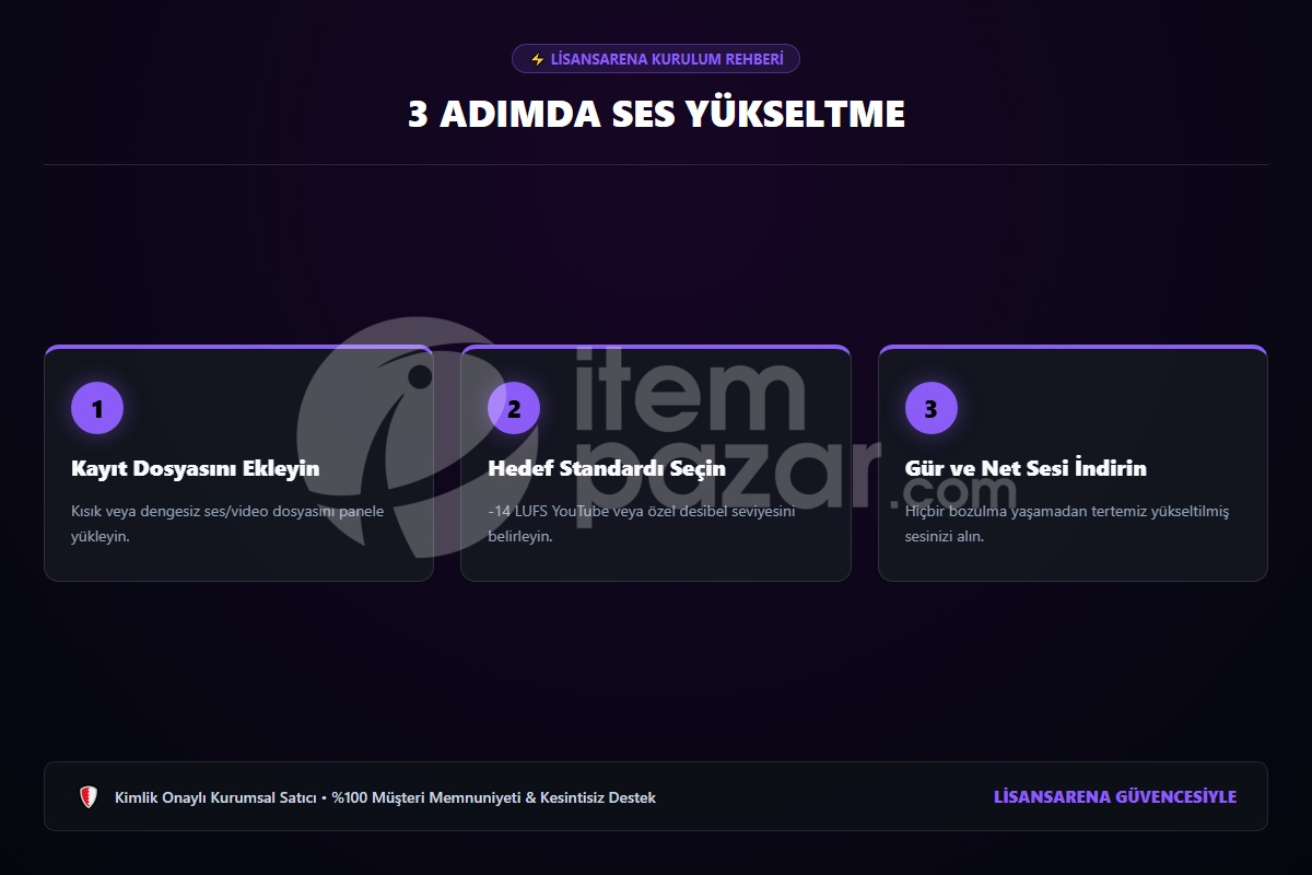LisansArena VolumeMax Pro | Script