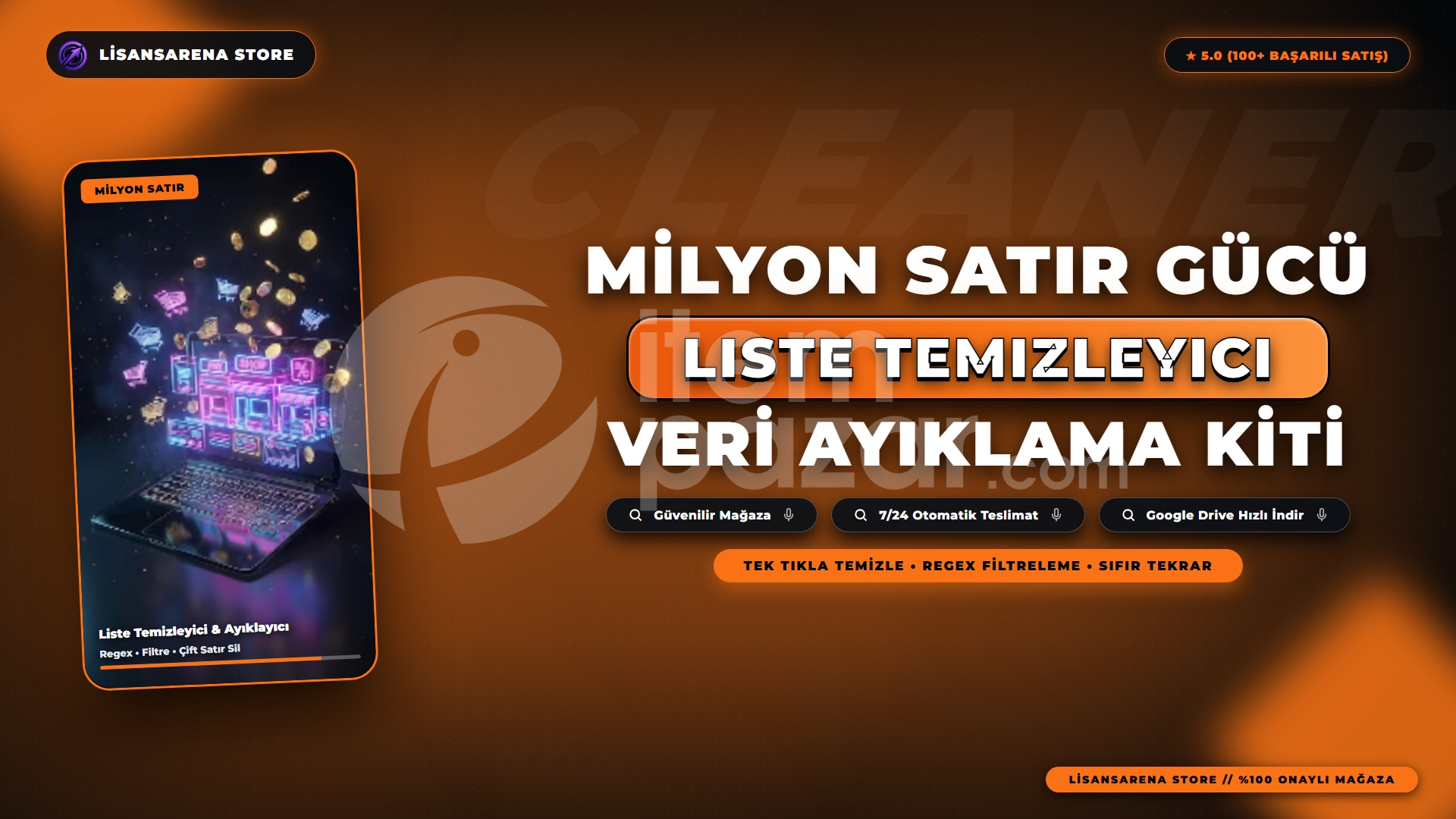 Liste Temizleyici Pro | Yinelenen Satır Ayıkla