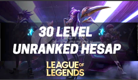 LOL +30 LVL RANKED AKTİF RANDOM HESAP