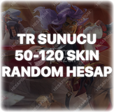 LOL 50-120 SKIN GARANTİLİ RANDOM