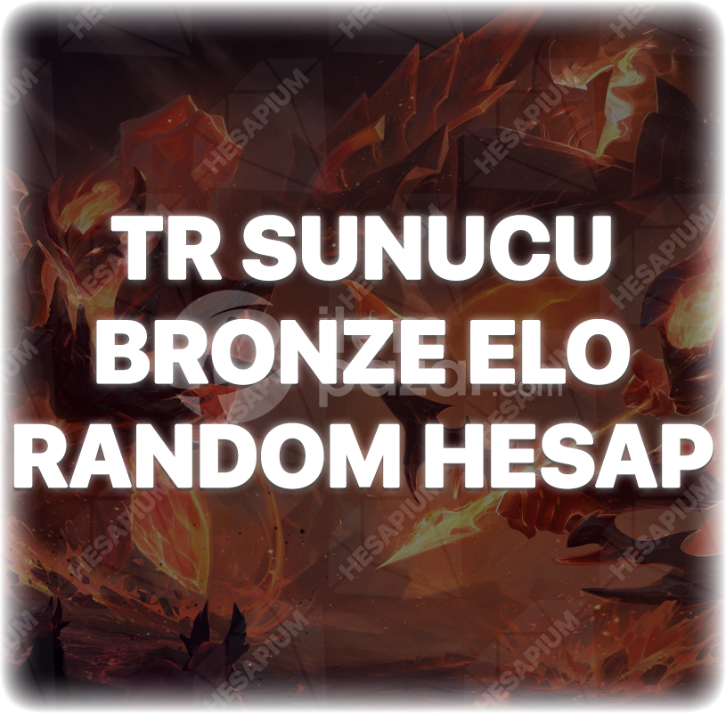 LOL BRONZE - BRONZ ELO RANDOM HESAP