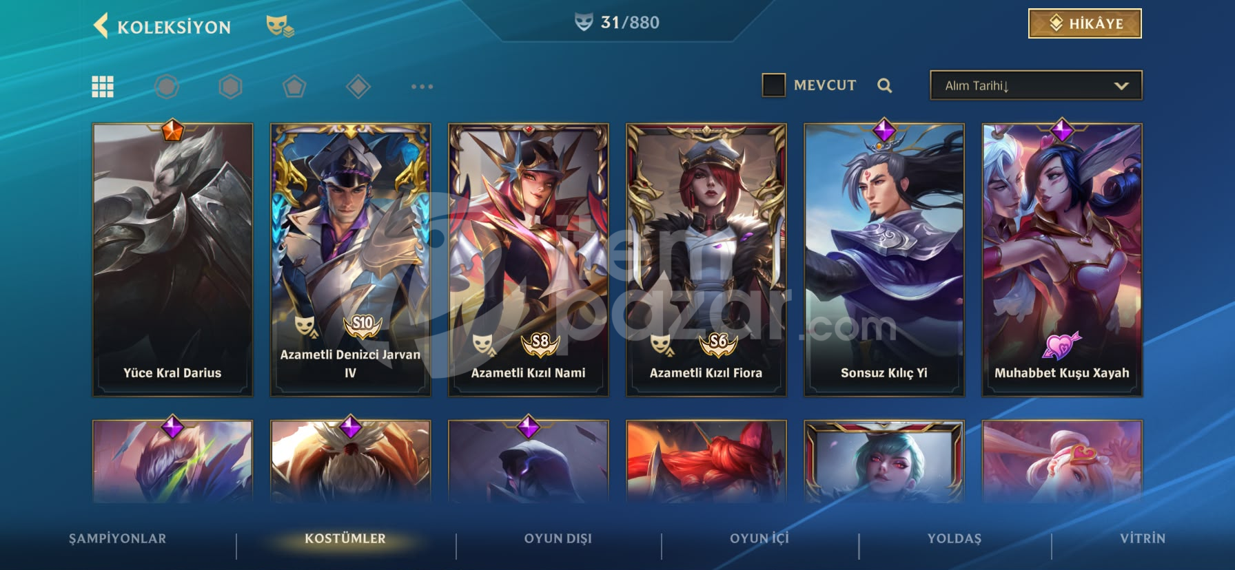 LOL HESABI + DOLU WİLD RİFT HESABI UCUZA