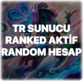 LOL RANKED AKTİF RANDOM HESAP