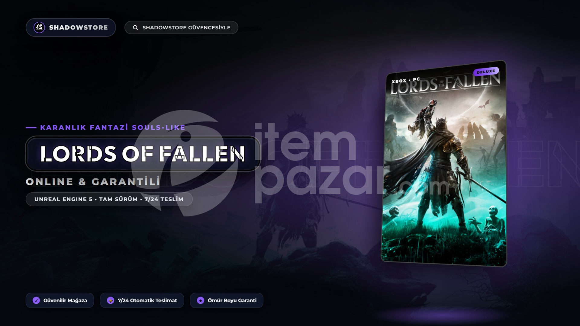 Lords of the Fallen Tam Sürüm Garanti