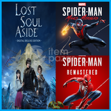 Lost Soul Aside + Miles Morales + Spider
