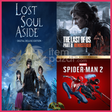 Lost Soul Aside + TLOU 2 + Spiderman 2