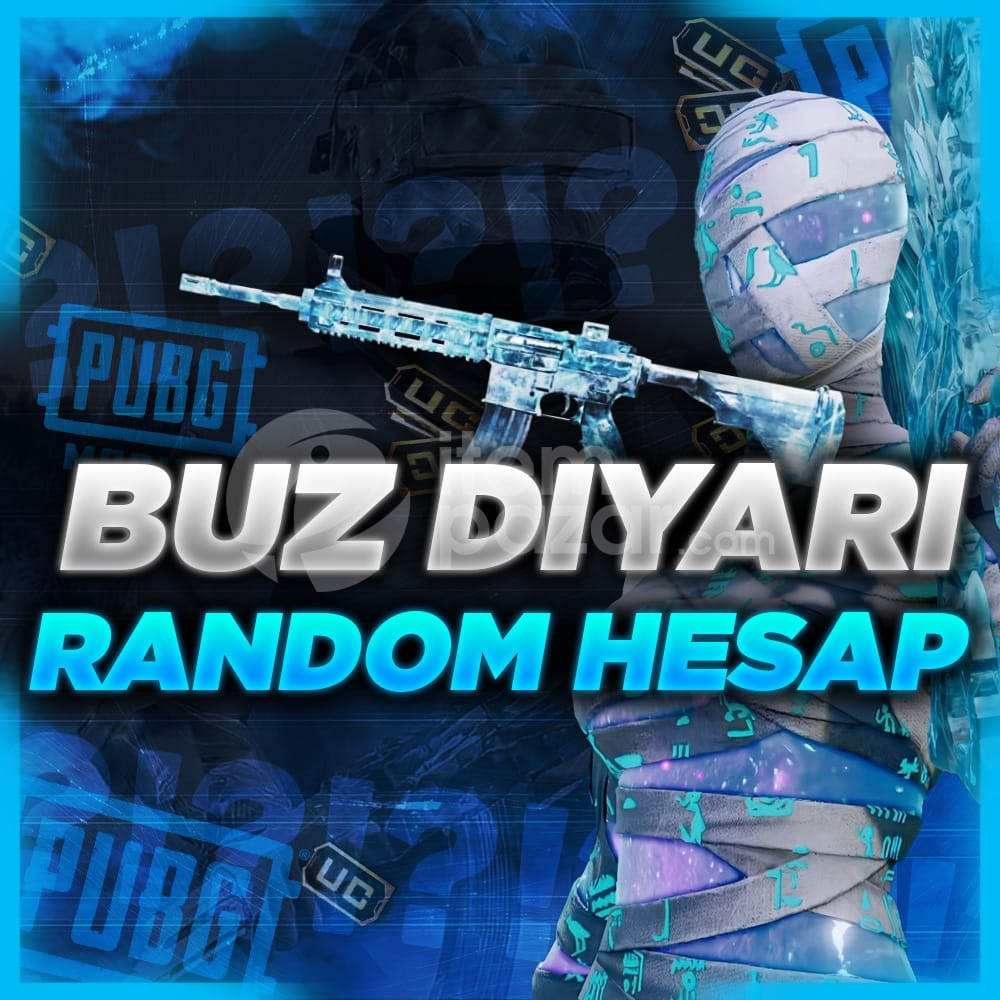 M416 BUZ DİYARI RANDOM PUBGM FUL + FULL
