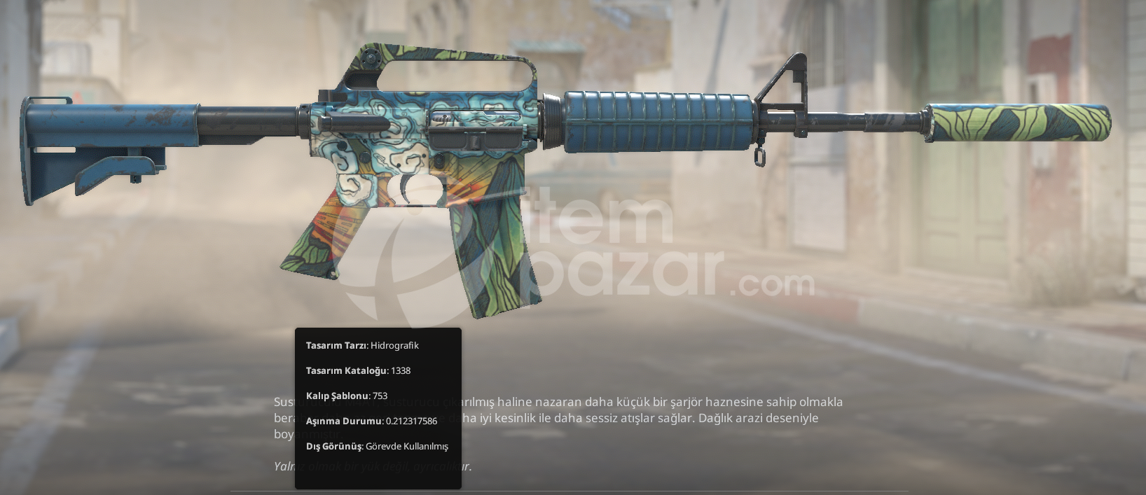 M4A1-S | Issızlık(Görevde Kullanılmış)