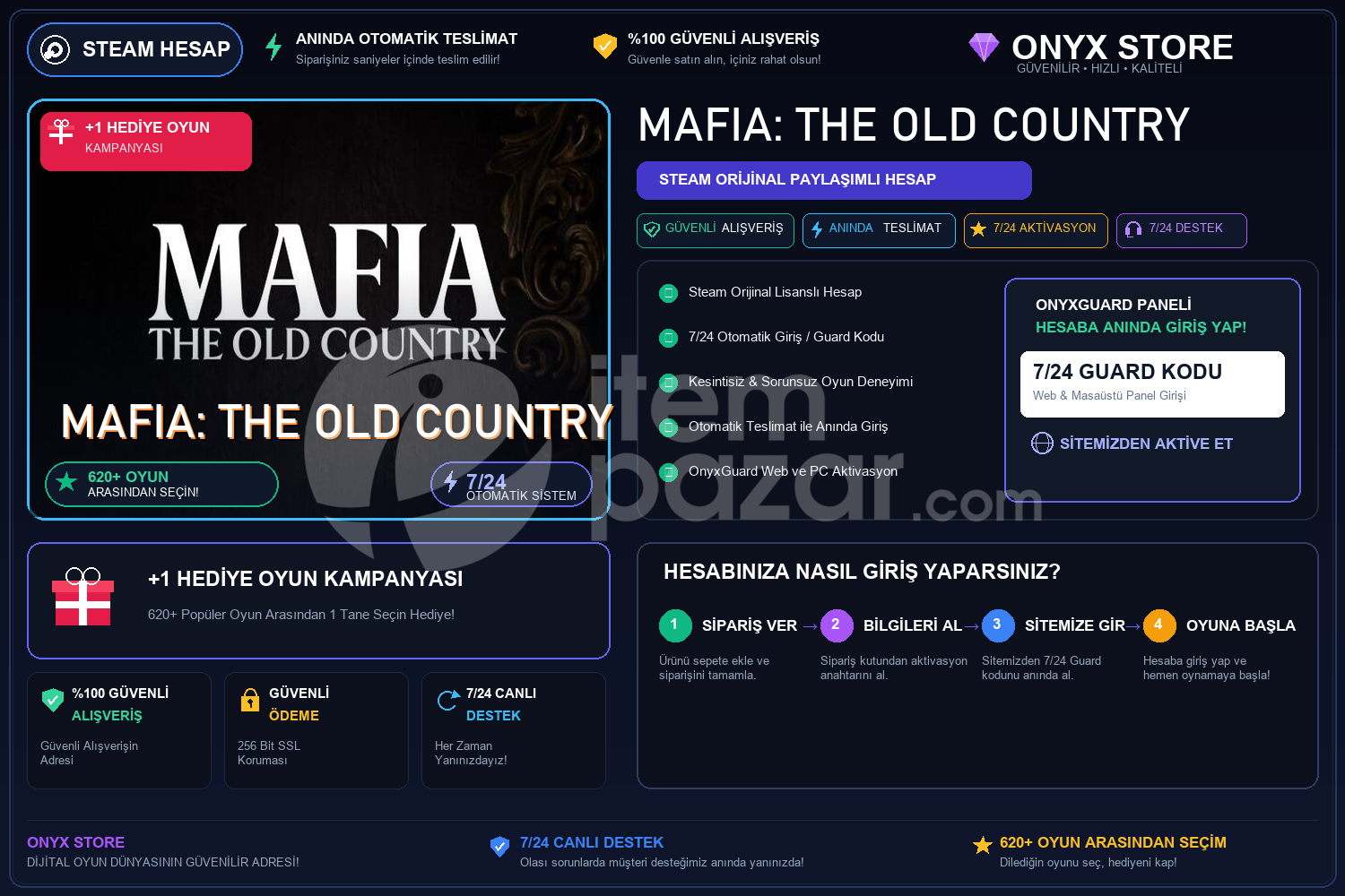Mafia: The Old Country Garantili + Hediye