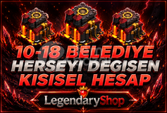 ⭐MAİL DEĞİŞEN 10-18 BELEDİYE GARANTİ HESAP