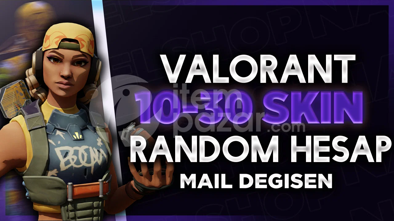 ⭐[MAİL DEĞİŞEN] %100 10-30 SKİN HESAP