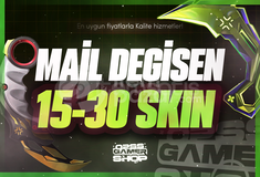 ⭐[MAİL DEĞİŞEN] %100 15-30 SKİN HESAP⭐