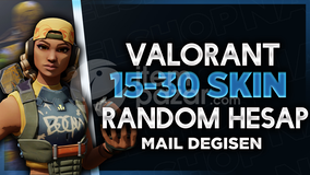 ⭐[MAİL DEĞİŞEN] %100 15-30 SKİN HESAP