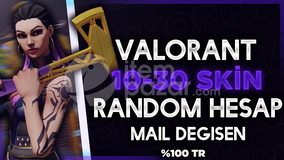 ⭐️[MAİL DEGİSEN] %100 TR10-30 SKİN HESAP