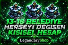 ⭐MAİL DEĞİŞEN 13-18 BELEDİYE GARANTİ HESAP