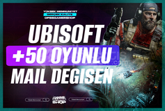 ⭐Mail Değişen⭐+50 Oyunlu Ubisoft Hesap⭐