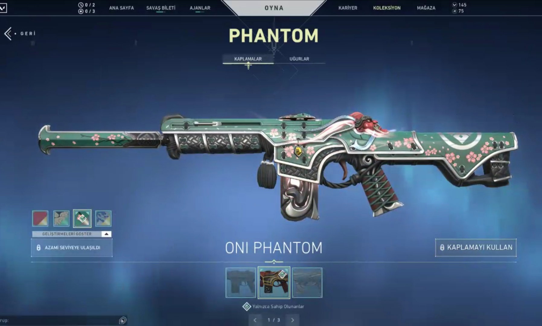 Mail Değişen Asil Vandal ve Oni Phantom Hesap