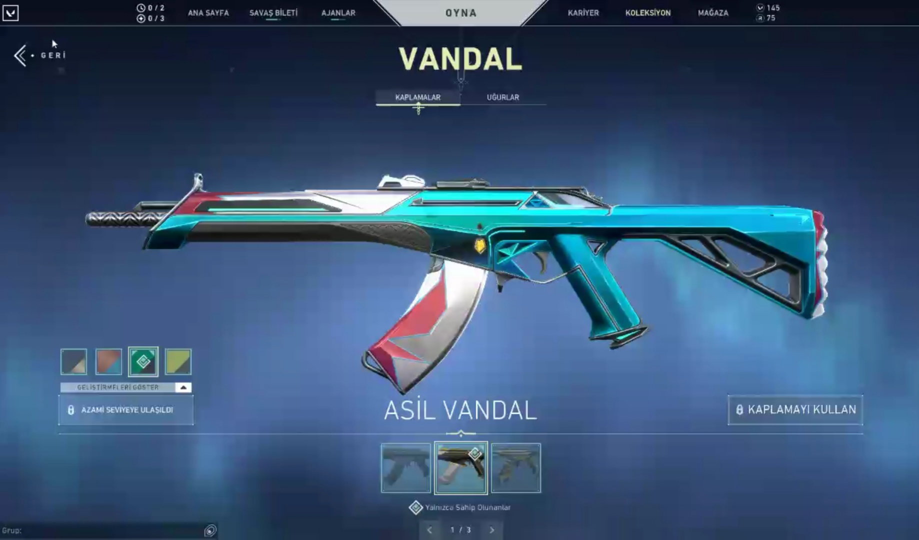 Mail Değişen Asil Vandal ve Oni Phantom Hesap