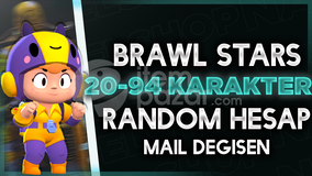 ⭐[MAİL DEĞİŞEN] BRAWL STARS 20-94 KARAKTER