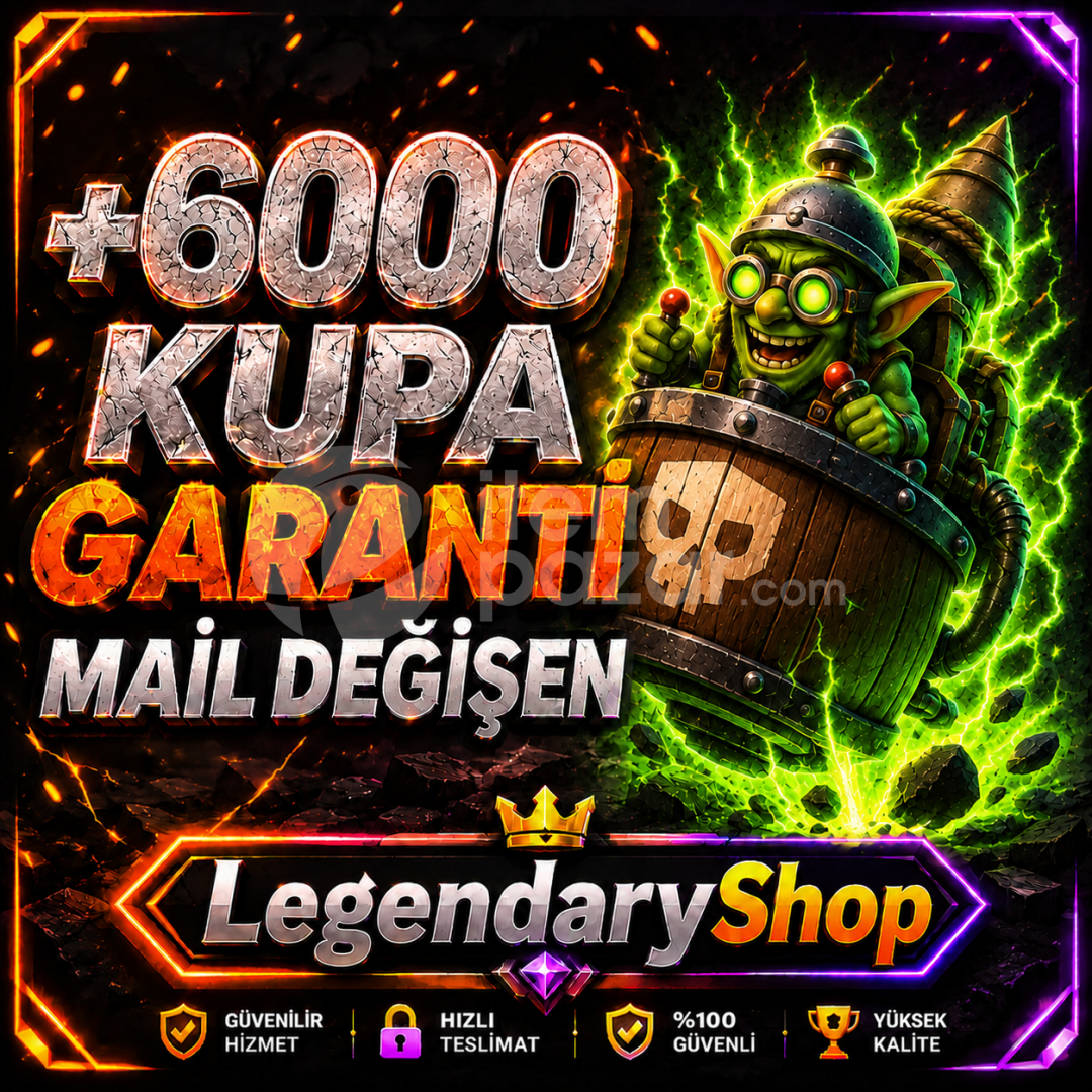 ⭐MAİL DEĞİŞEN CR +6000 KUPA MAİL DEĞİŞEN
