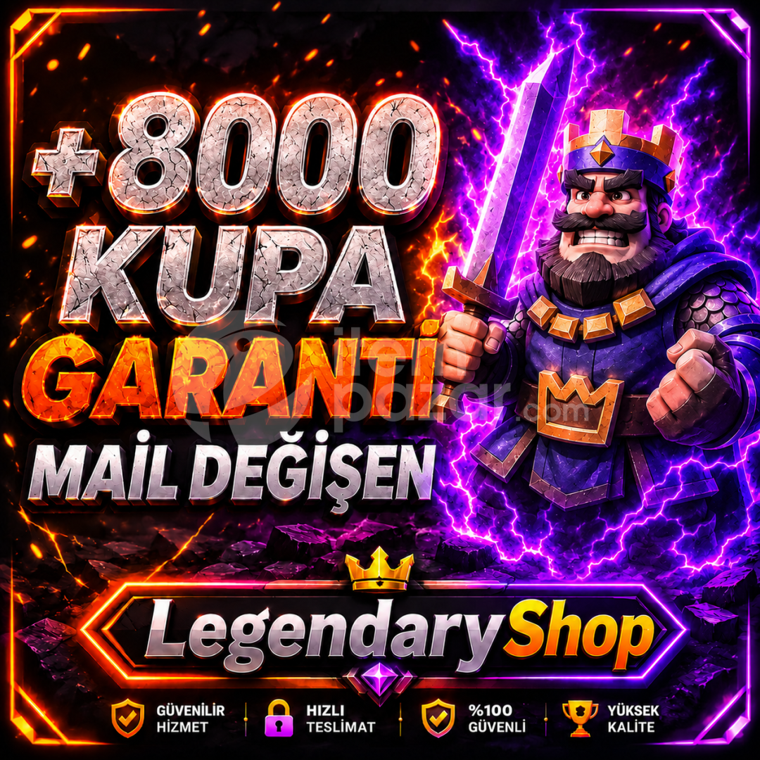 ⭐MAİL DEĞİŞEN CR +8000 KUPA MAİL DEĞİŞEN