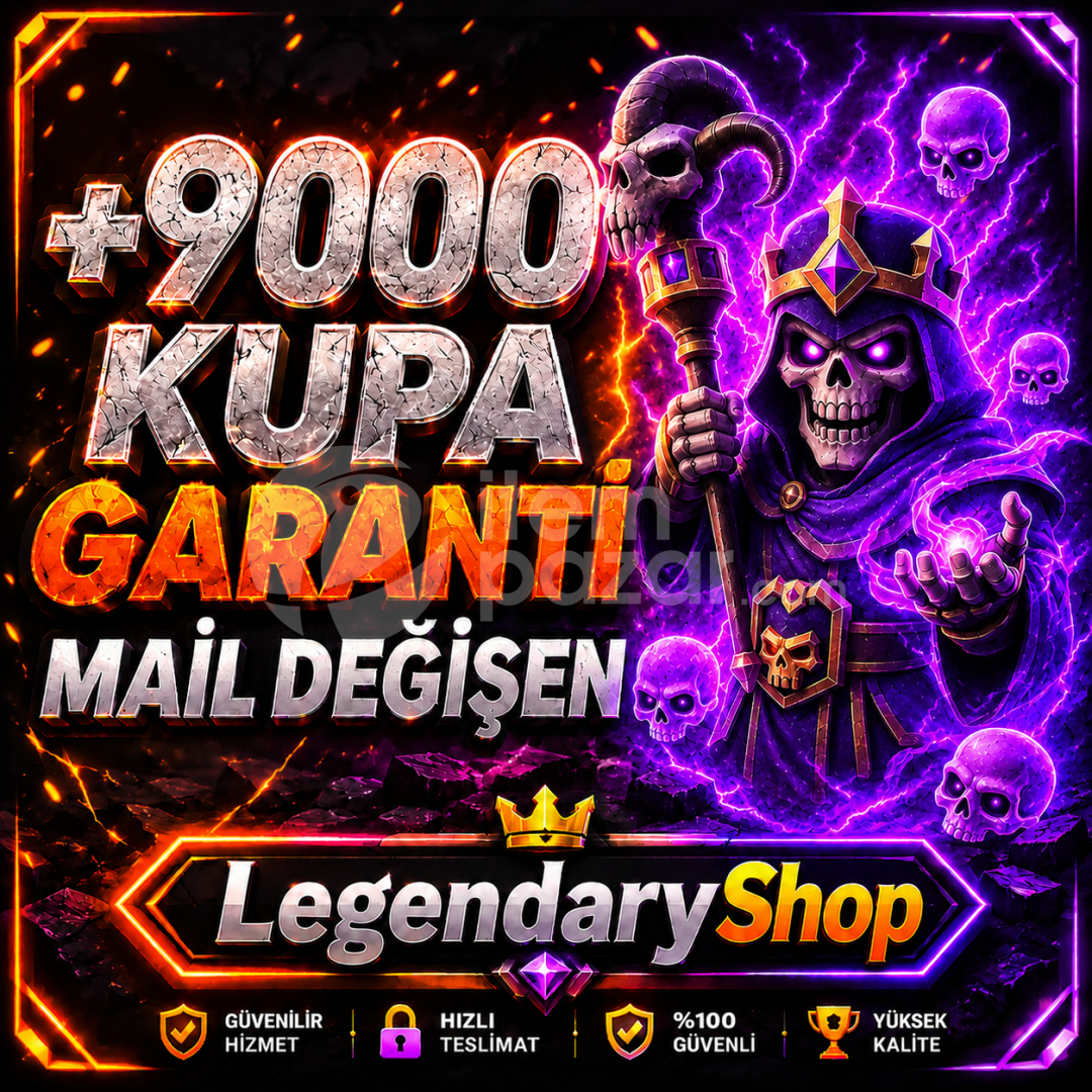 ⭐MAİL DEĞİŞEN CR +9000 KUPA MAİL DEĞİŞEN