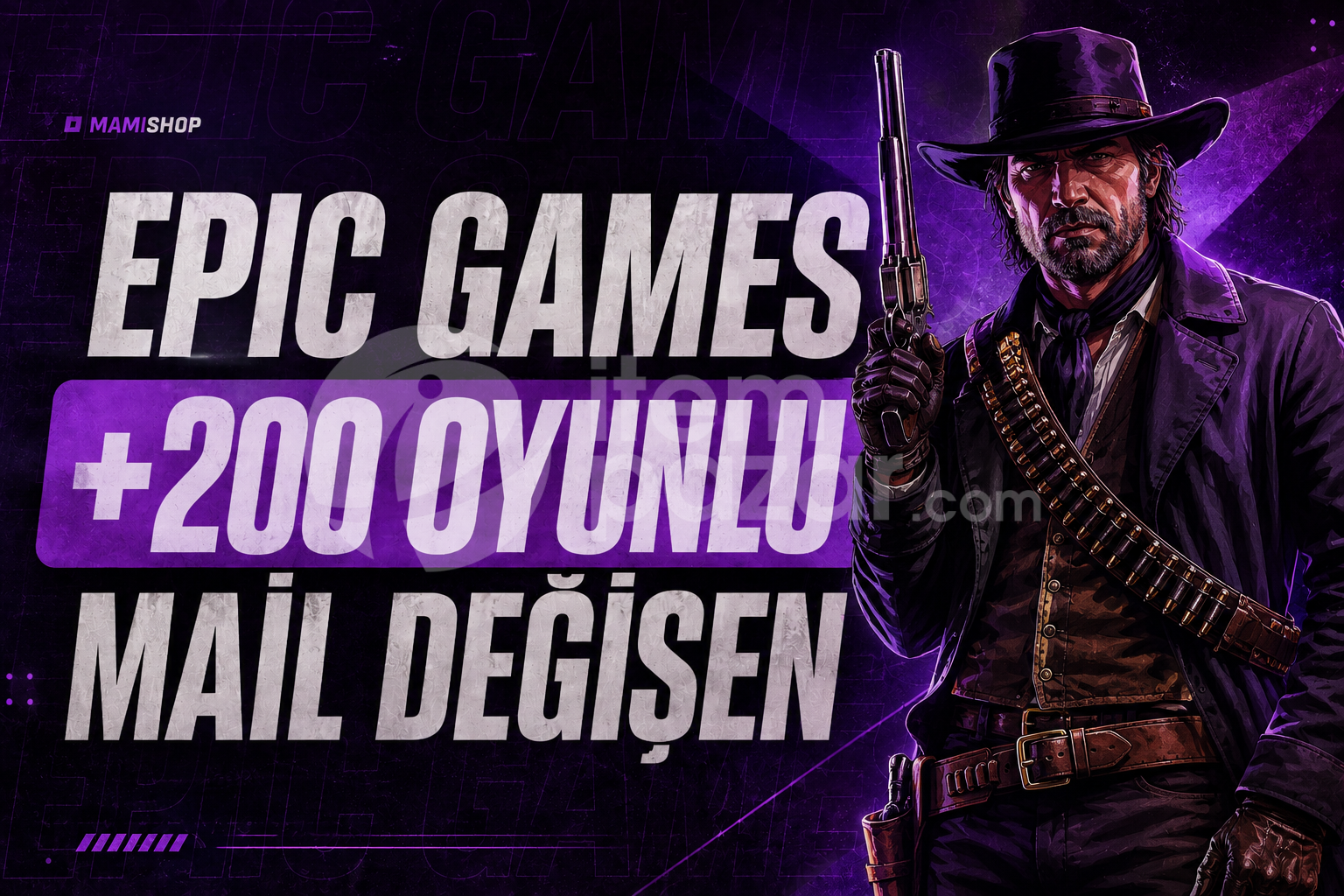 ⭐(MAİL DEĞİŞEN) EPİC GAMES +200 OYUNLU⭐