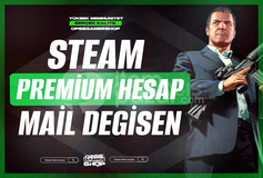 ⭐Mail Değişen⭐Premium Steam Random Hesap