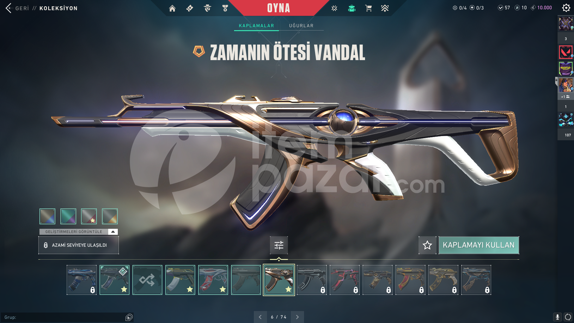 mailli 4 vandal skinli uzay avcılı 21725 vp li