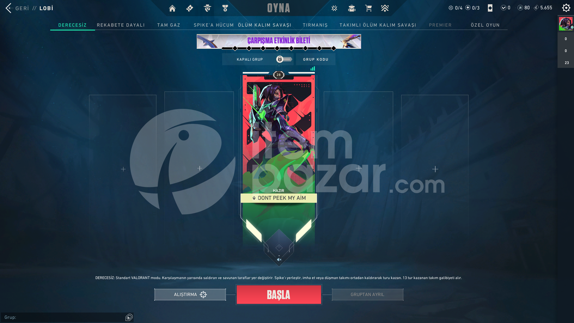 MAİLLİ UNRANKED 28 SEVİYE