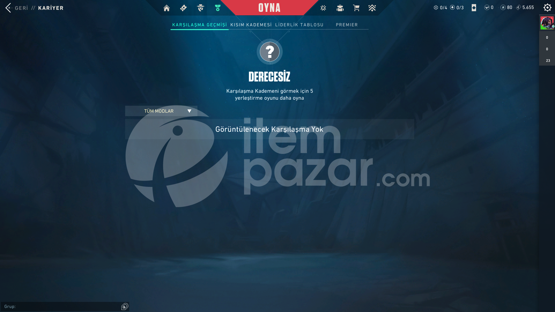 MAİLLİ UNRANKED 28 SEVİYE