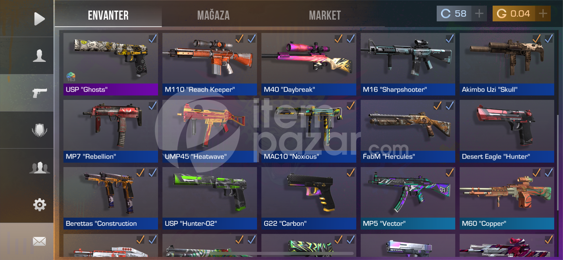 Mainlemelik FULL hesap 