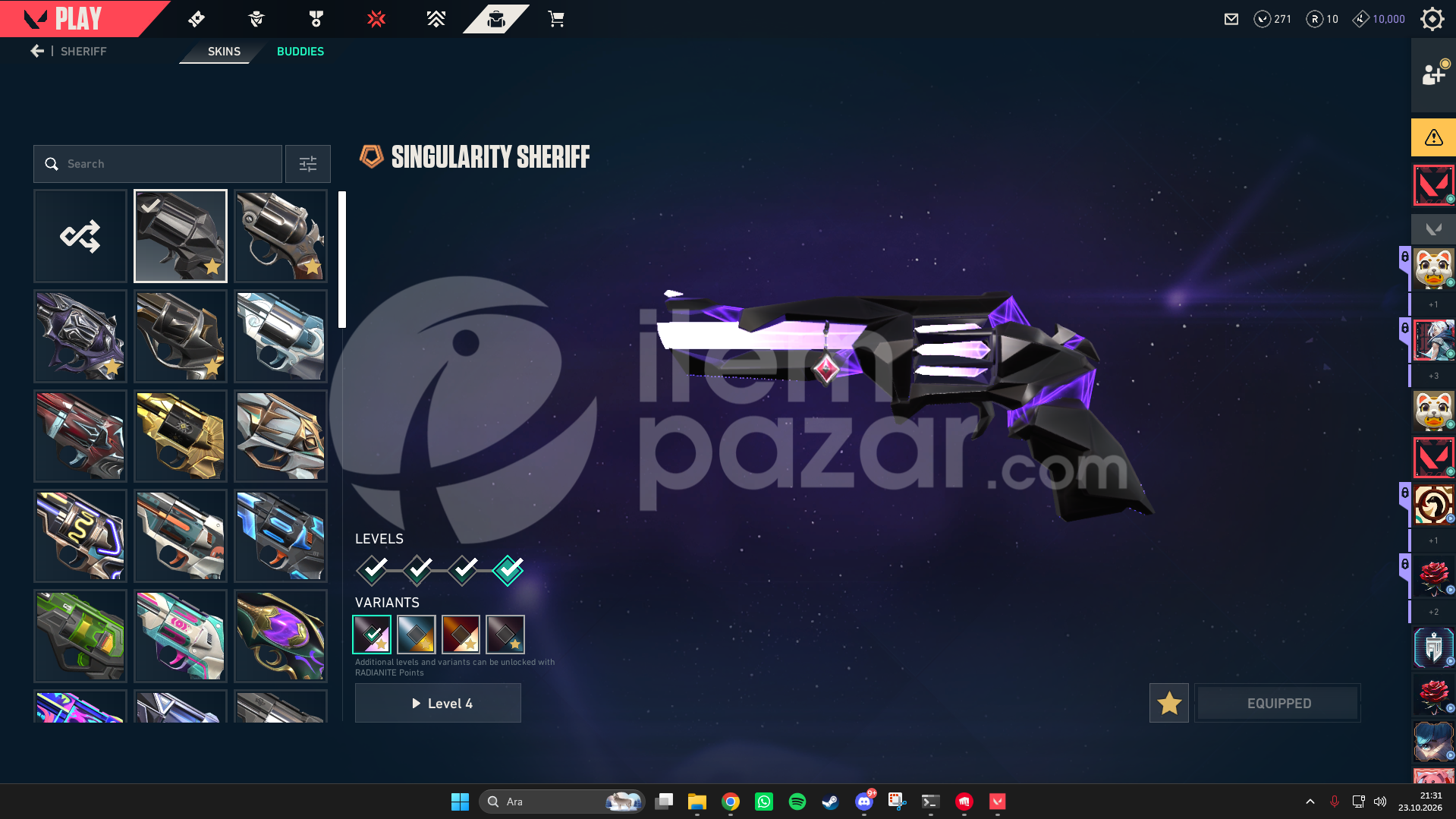 MAINLIK IMMORTAL HESAP (Vct lock in)