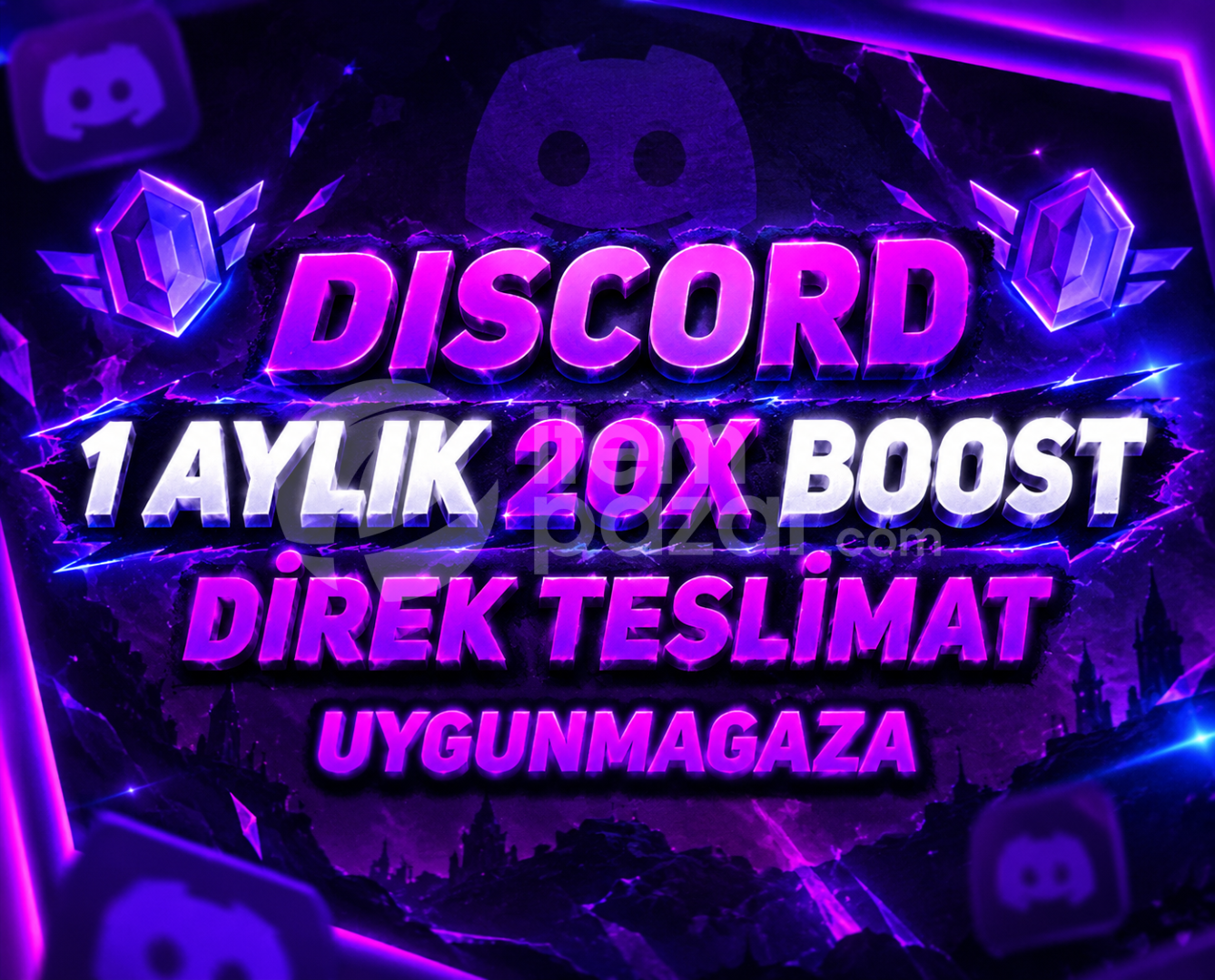 ( MANUEL GÖNDERİM ) 1 AYLIK 20X BOOST