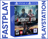 RESİDENT EVİL RACCOON CİTY + DESTEK PS4/PS5