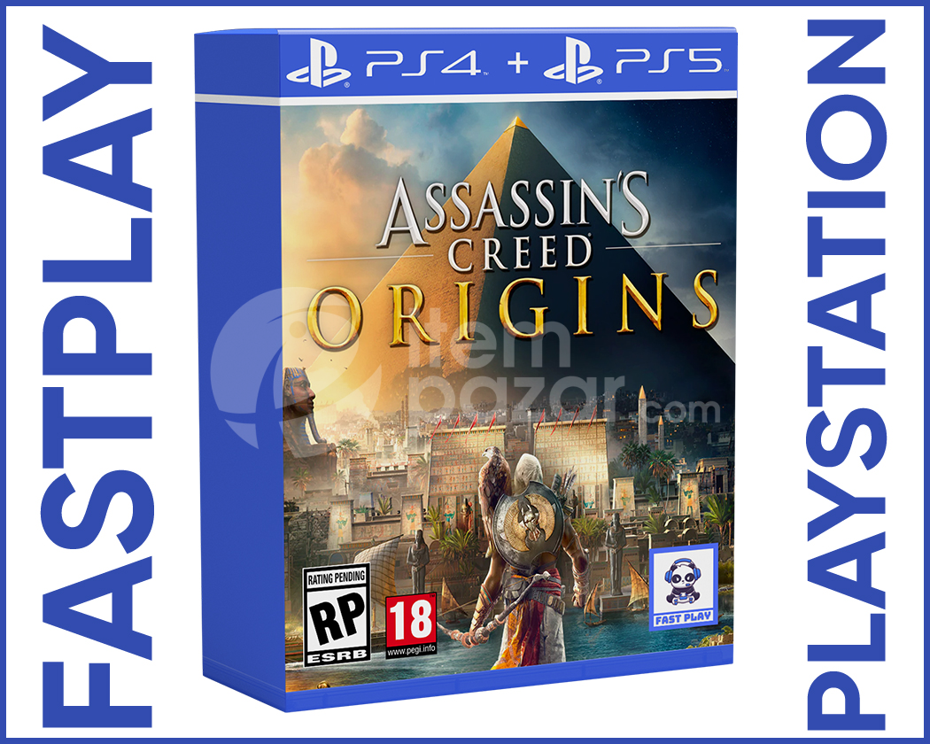 ASSASİNS CREED ORİGİNS + DESTEK PS4/PS5