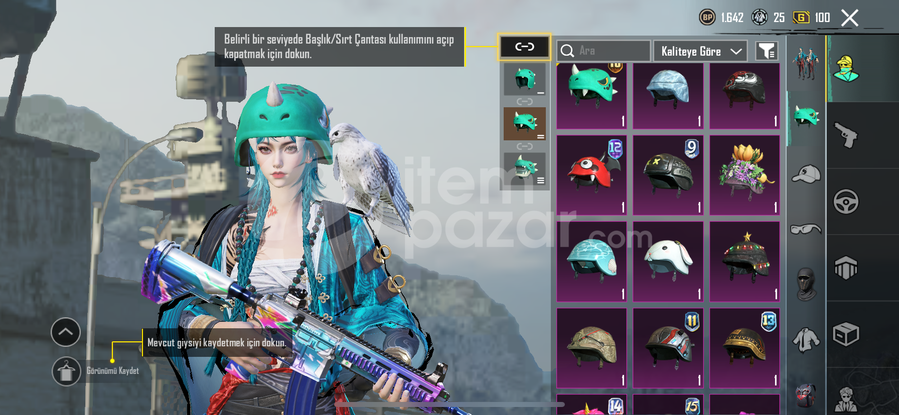 maskara setlı TDM hesabı sıyah f mavı f va