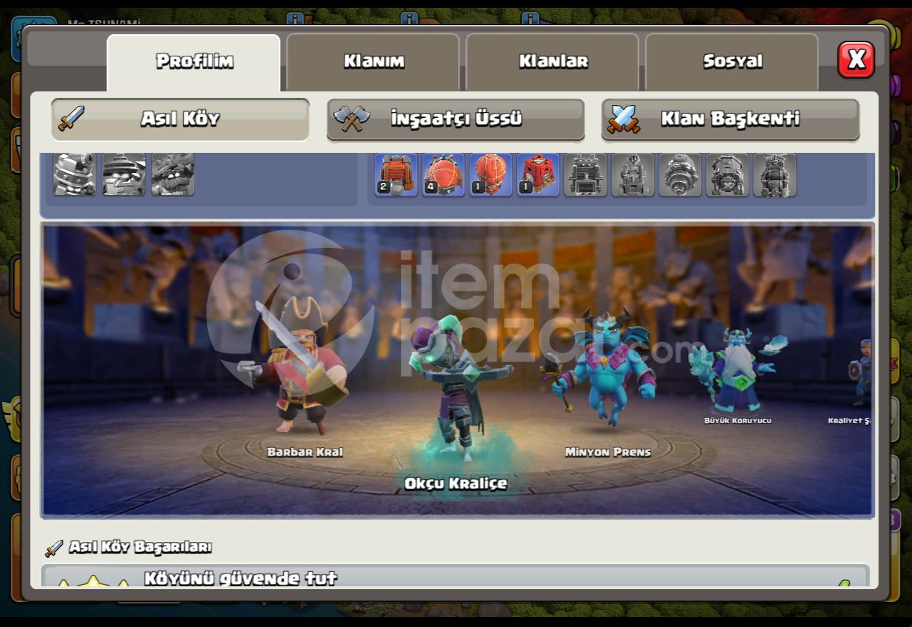 MAX TH13 HESAP HERŞEY FULL