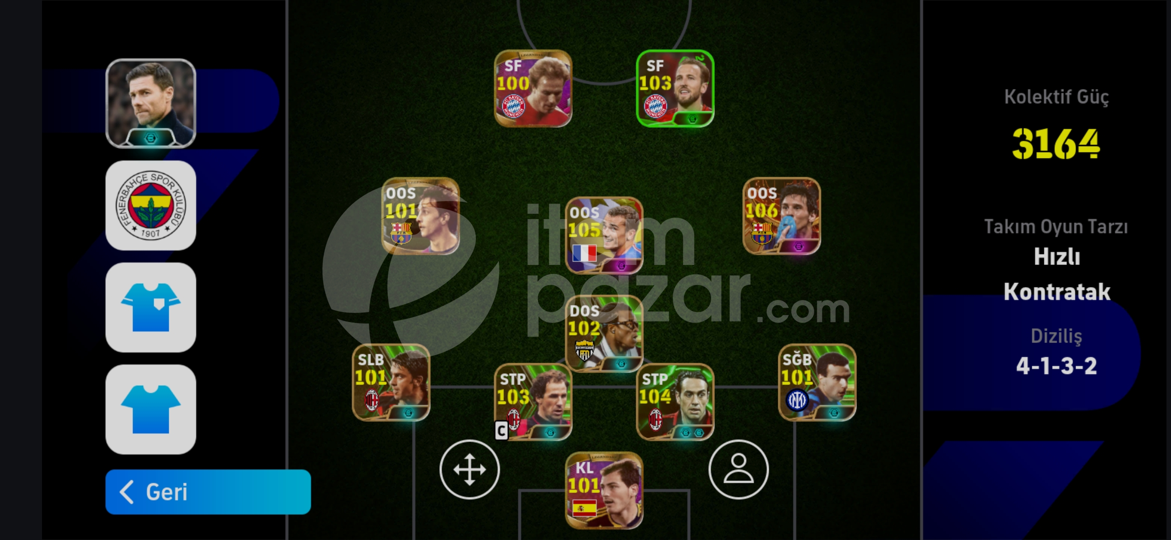 Max3167 nesta messi iconlu hesapp