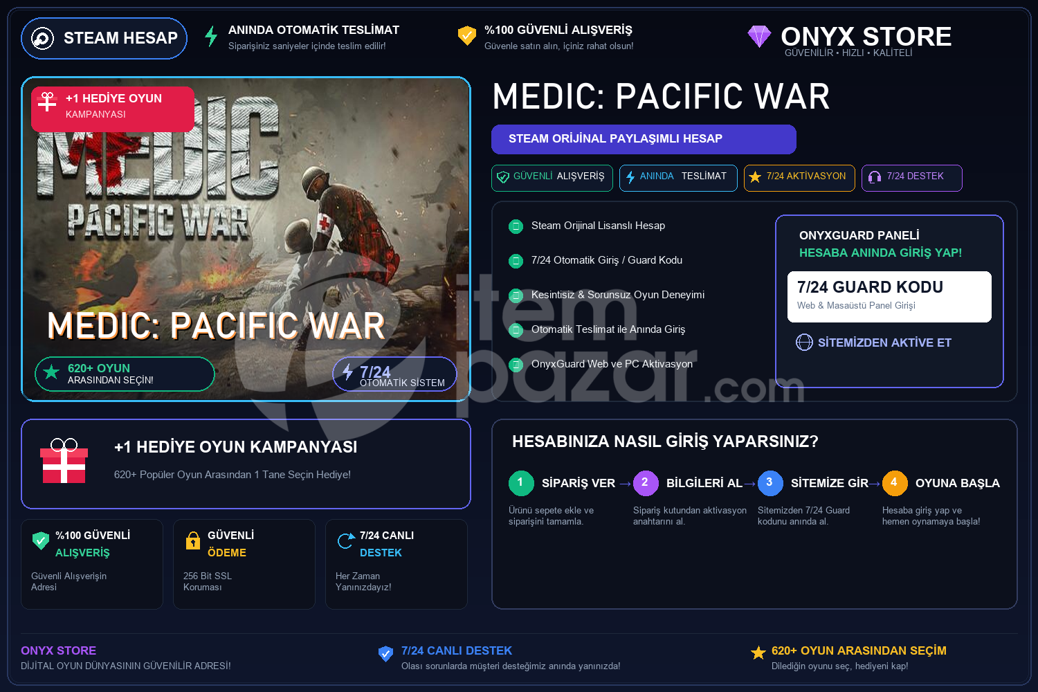 Medic: Pacific War Garantili + Hediye