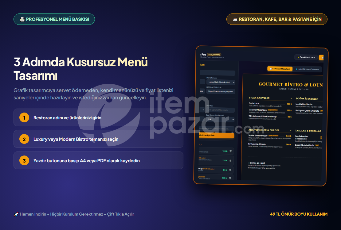 MenuMaster Pro | Restoran QR