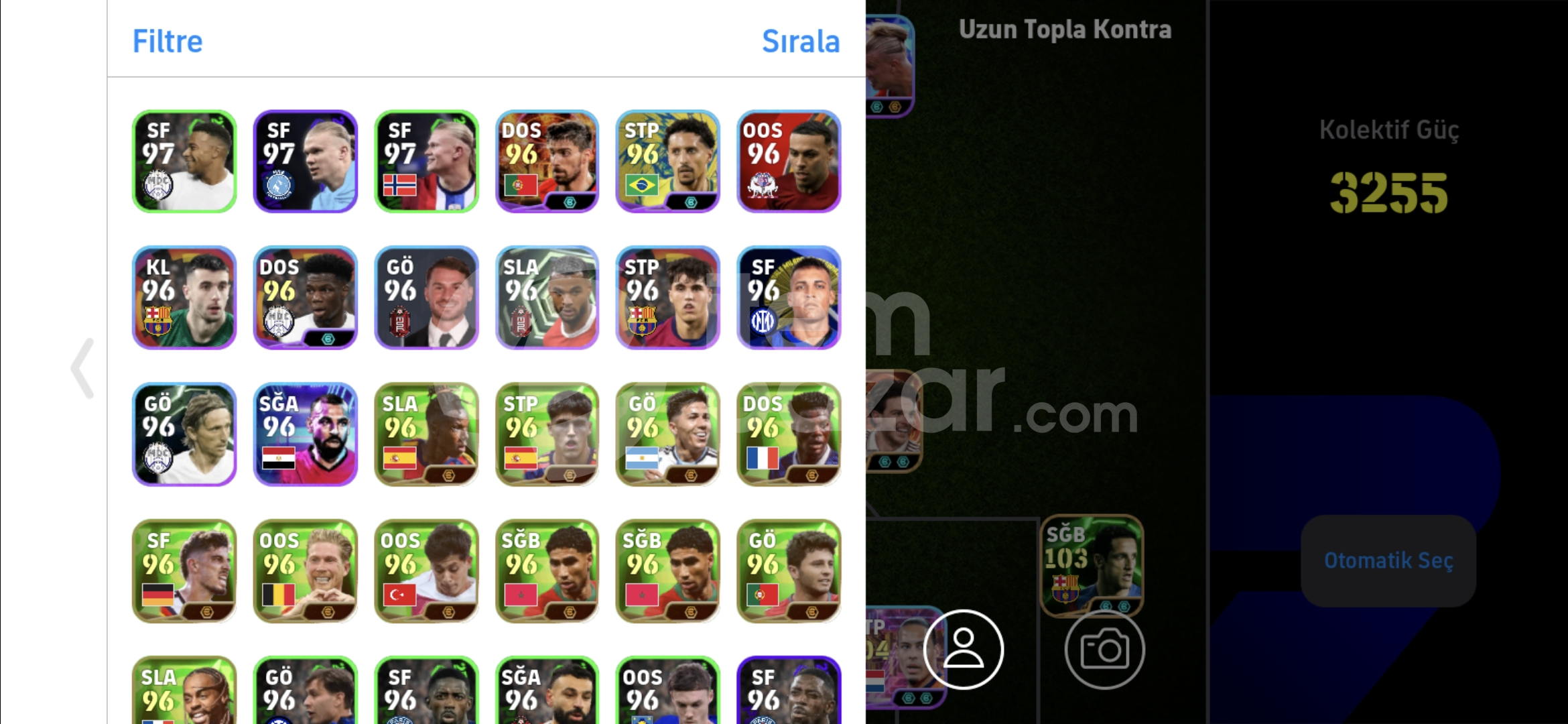 Messi crujff haland mbappe dolu hesap