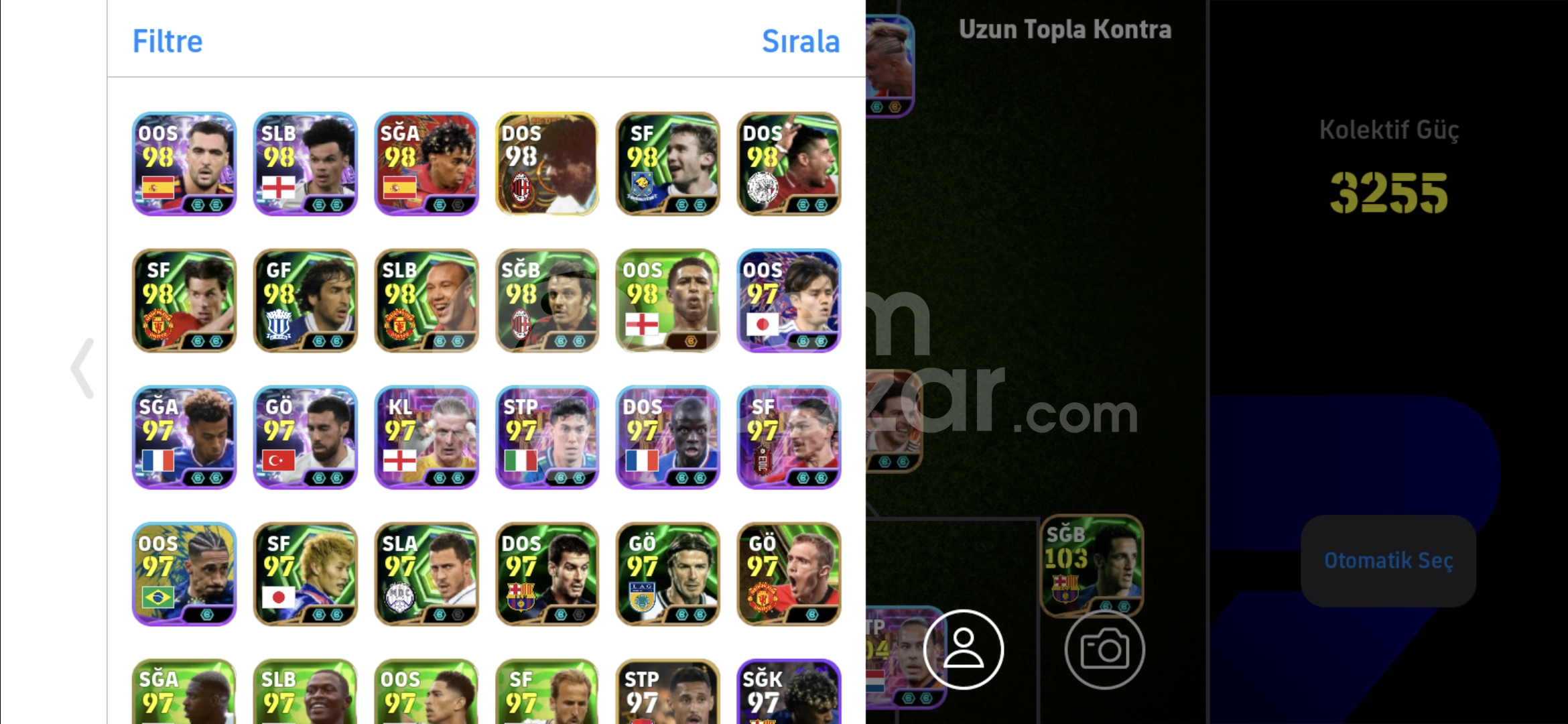 Messi crujff haland mbappe dolu hesap