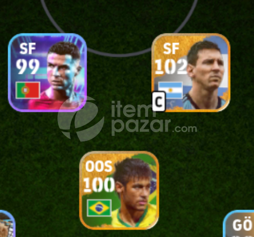 MESSİ RONALDO NEYMAR